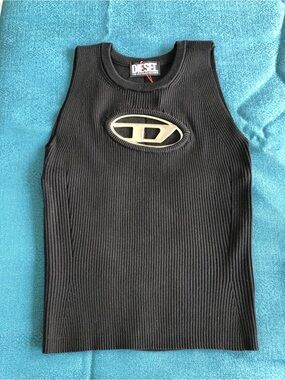 Diesel Black Logo Cutout Tank